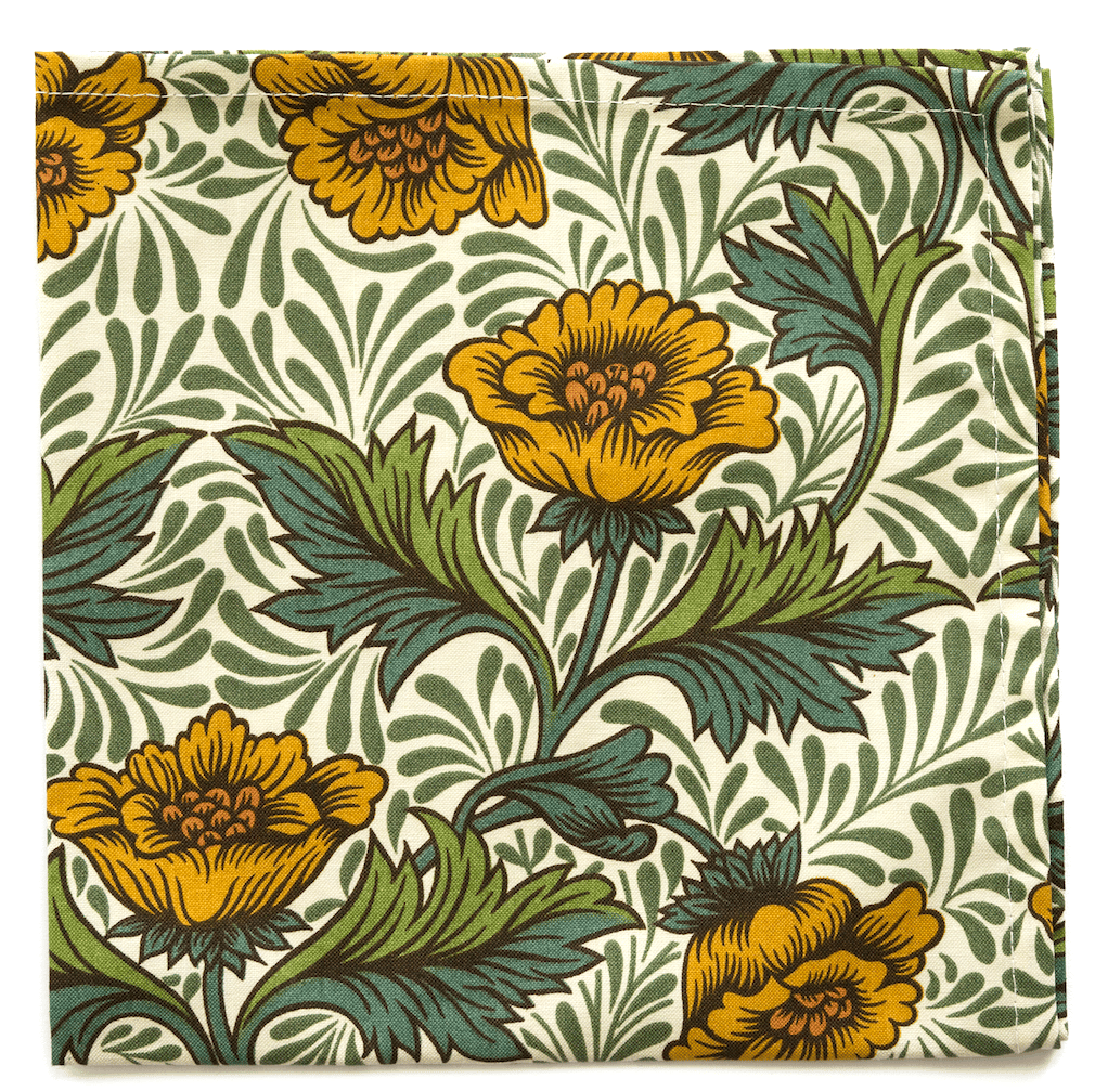 Image of Tovaglioli Collezione Morris - set da 4 / Morris Collection napkins - set of 4