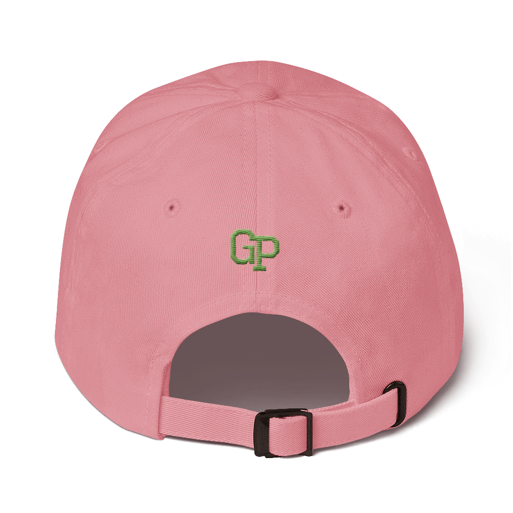 pastel pink dad hat