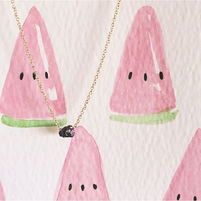 Image of Mini Druzy Necklace