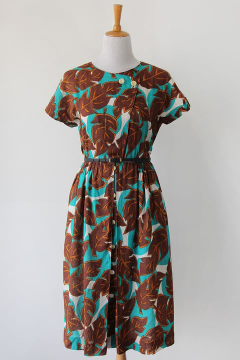 Image of SOLD Fern Forest Dress