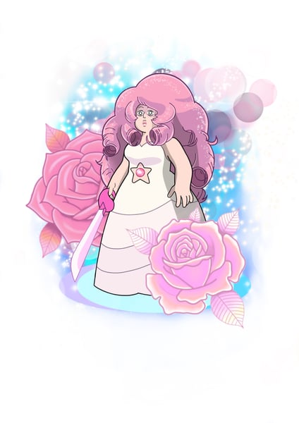 Image of Rose Quartz print