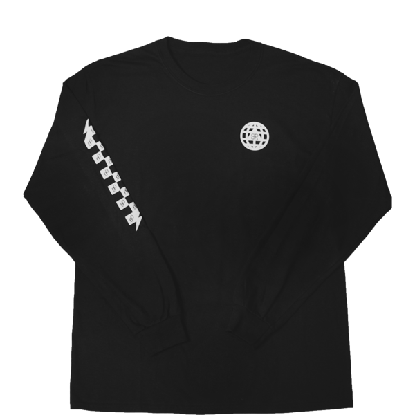 Image of GLOBE LONGSLEEVE in/BLACK