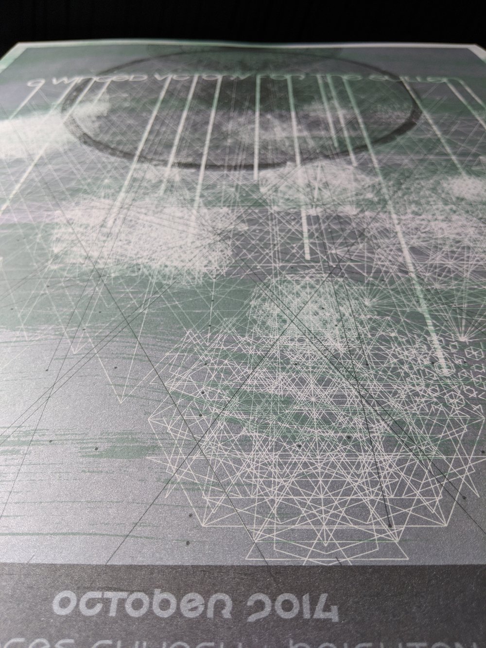A Winged Victory for the Sullen Euro Tour Poster