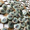 Manchester Bee Tile Button Pin Badge