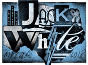 Image of Jack White poster -  Austin, Texas 2018
