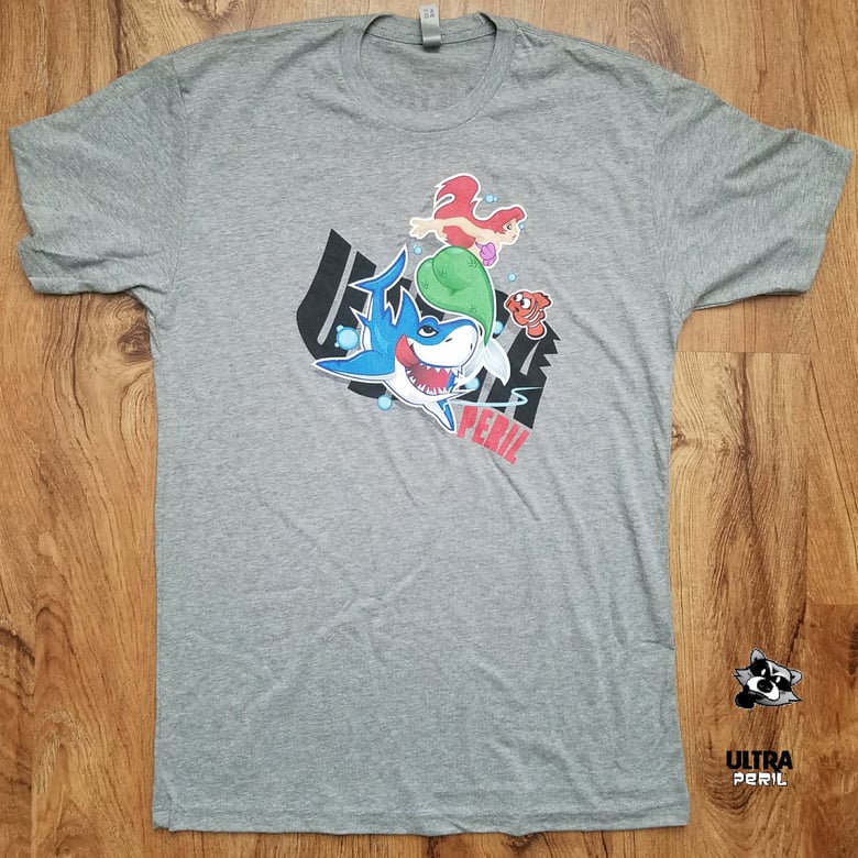 Image of Fish food tee (heather grey)