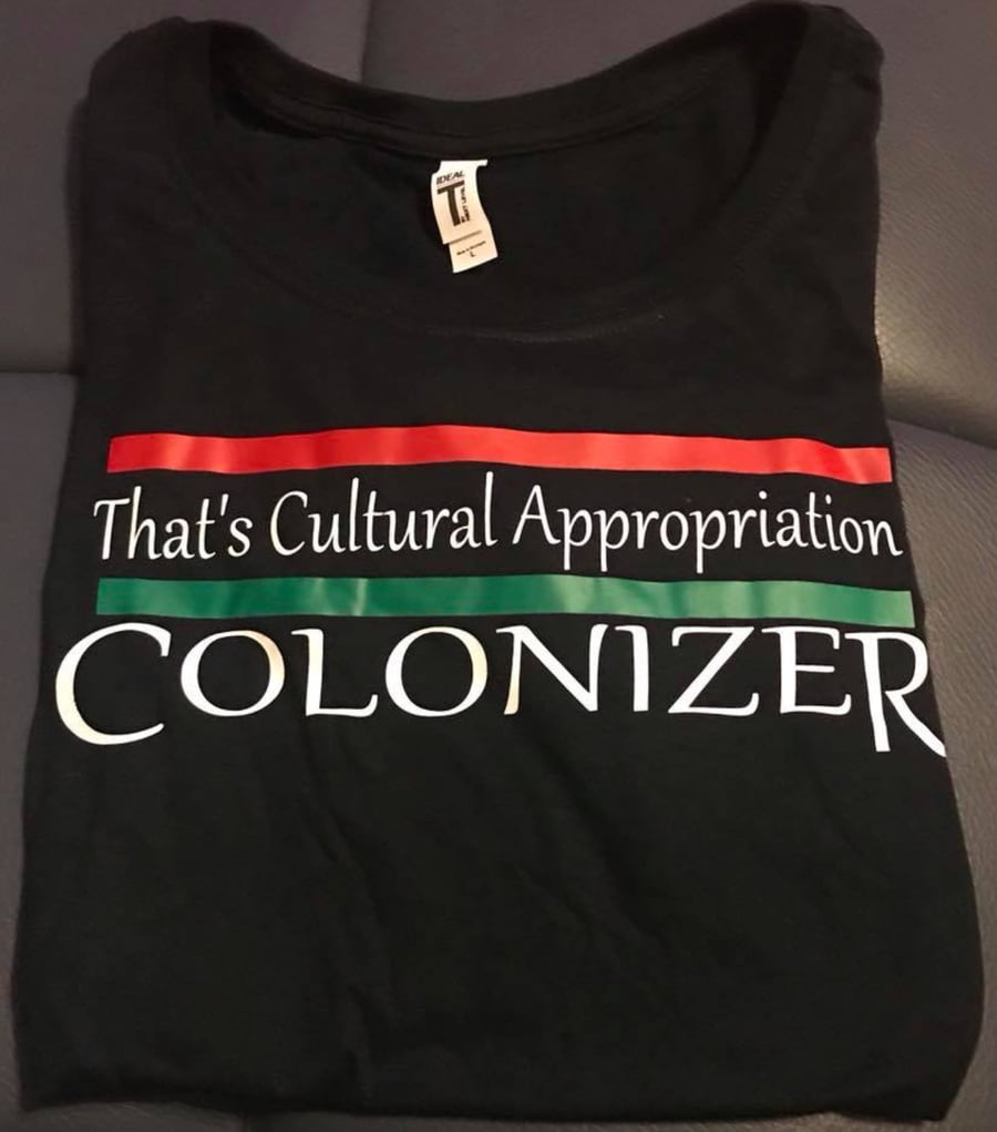 Image of THAT’S CULTURAL APPROPRIATION COLONIZER MEN’S