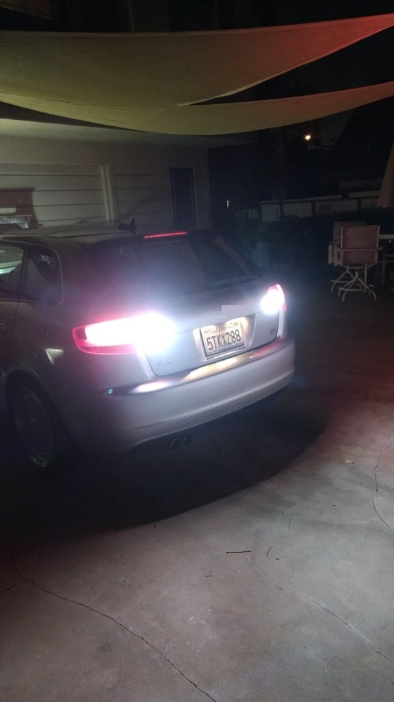 Image of Reverse LEDs -Error Free-Bright- fits: Audi B6 A4/S4 B8 / B 8.5 S4/A4