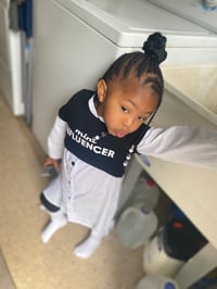 Image 1 of Mini Influencer 2 piece Shirt Dress