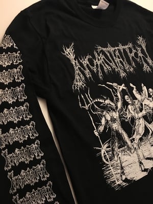Image of Incantation " Blasphemous Cremation " Long sleeve T shirt