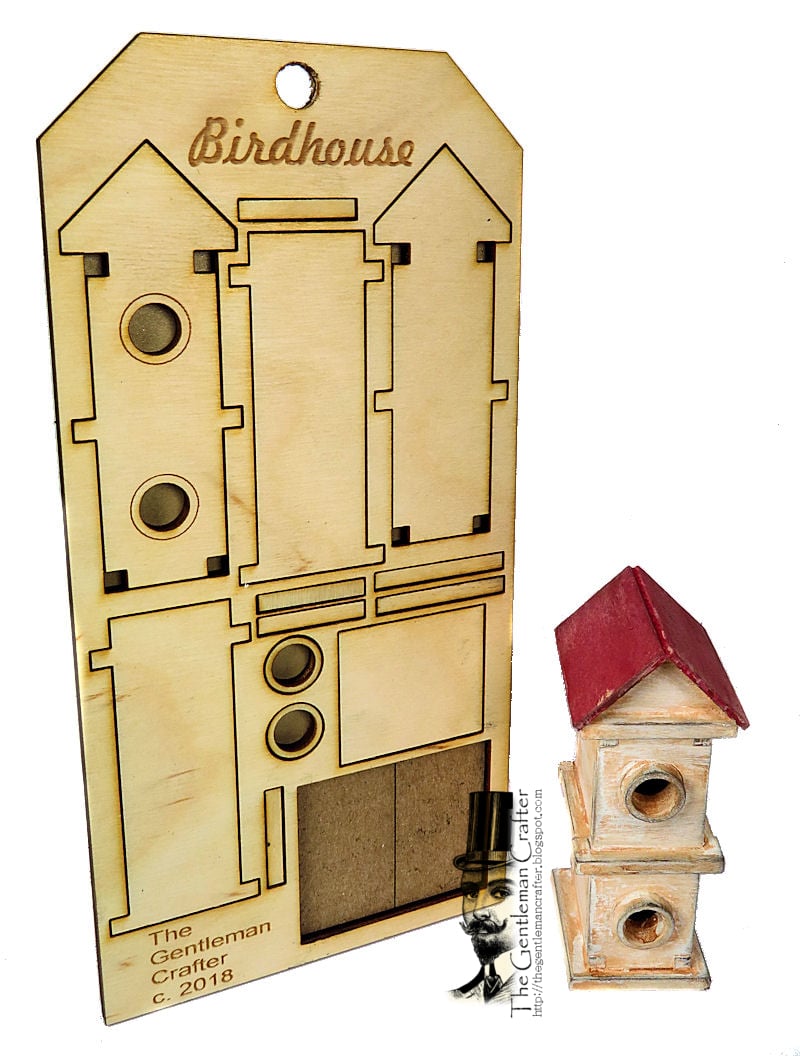 Image of Tiny Tag Houses- Birdhouse