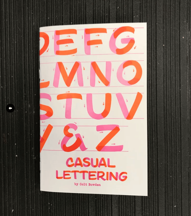 Image of Casual Lettering 2 by Colt Bowden