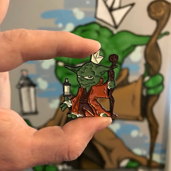 Image of Yoda Pin