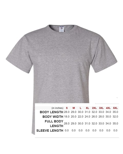 Image of Adult T-Shirt (363 JERZEES ADULT 5 OZ. HIDENSI-T® T-SHIRT)