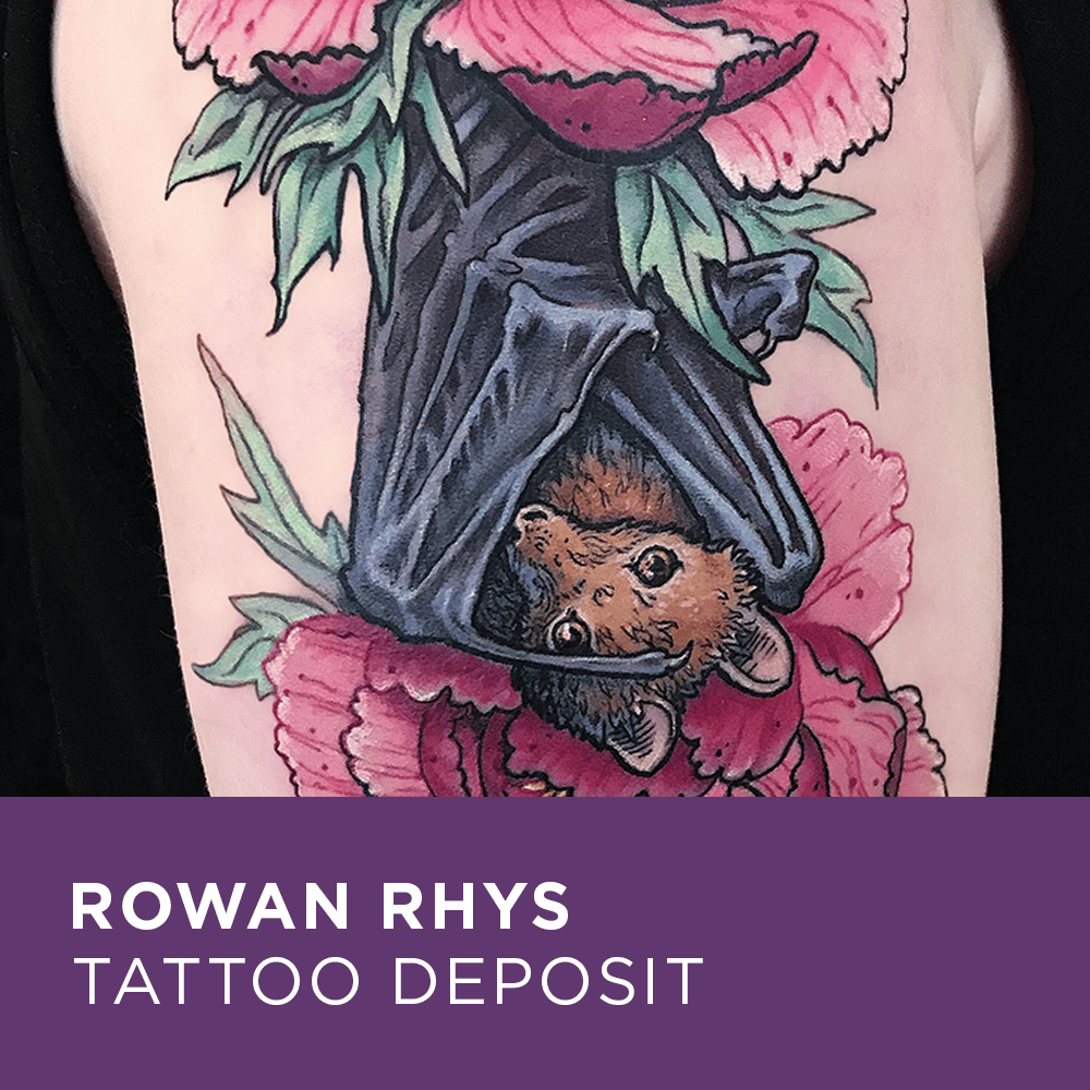 Image of Tattoo Deposit for Rowan Rhys