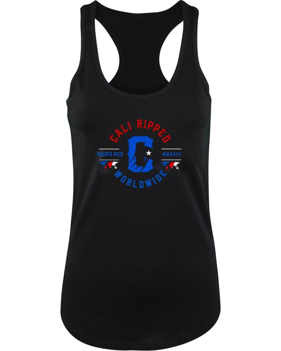 Image of CR Worldwide Puerto Rico Racerback Tee