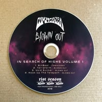 Image 3 of BLOWN OUT / COMACOZER 'In Search Of Highs Volume 1' Promo CD-R