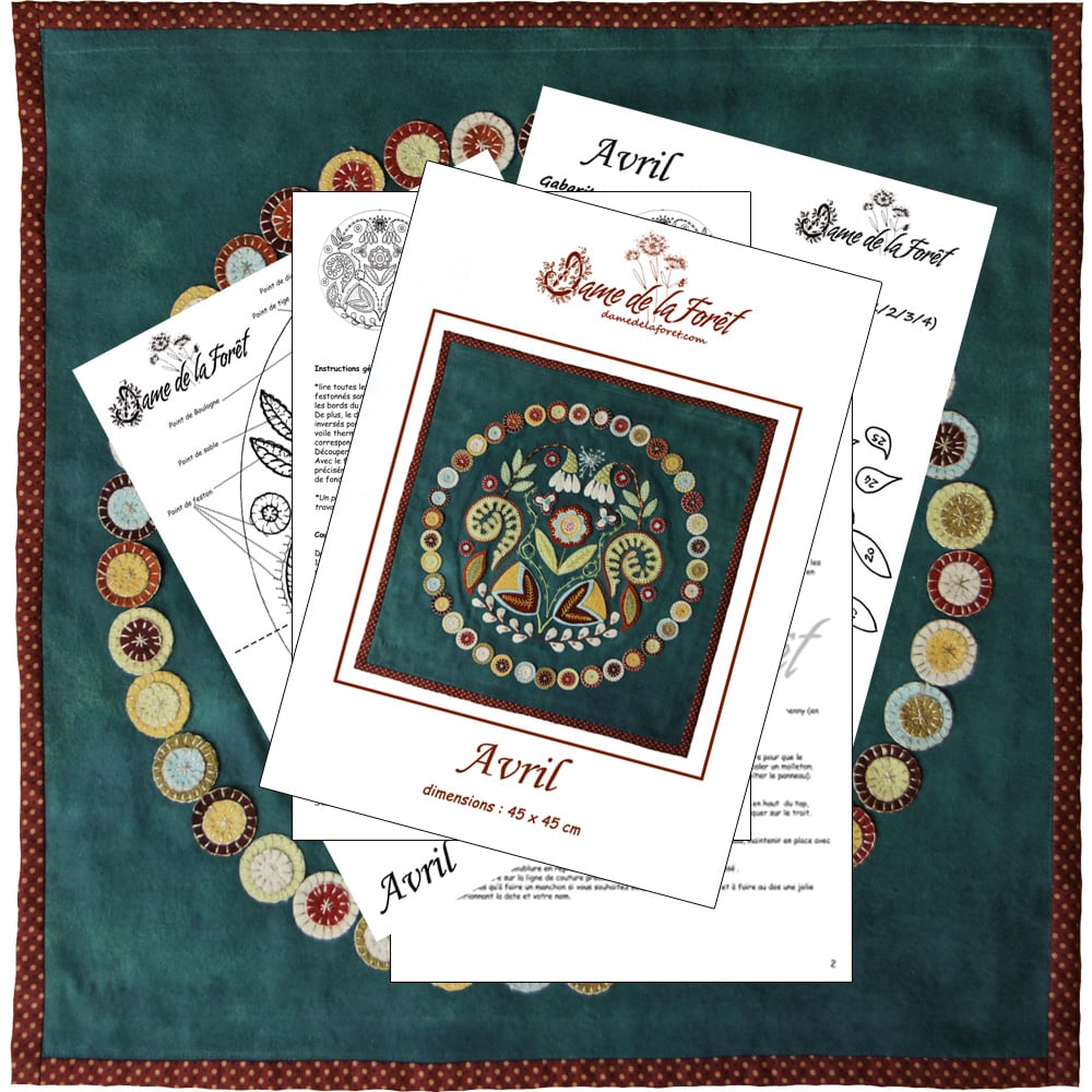 Image de AVRIL -FICHE- dame de la forêt