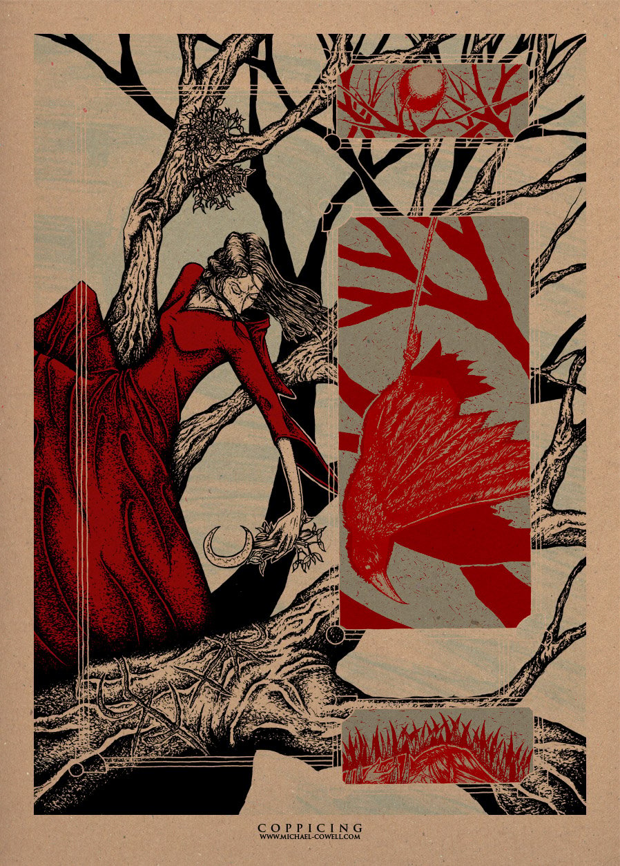 Image of Coppicing Art Print