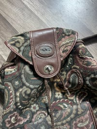Image 2 of  Vintage tapestry, large backpack