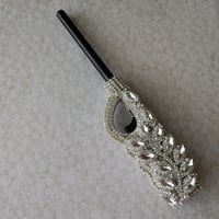 Image 1 of Rhinestone Long Neck Lighter ( available in other colors) 