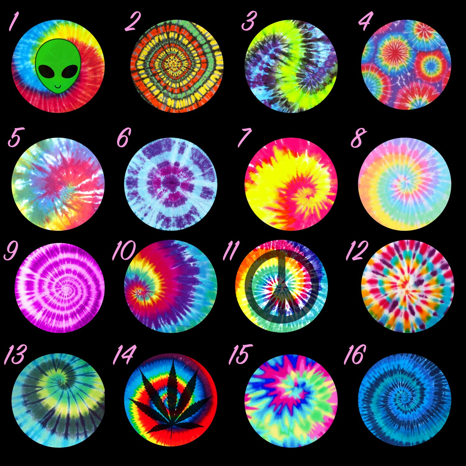 Image of Tie Dye Plugs