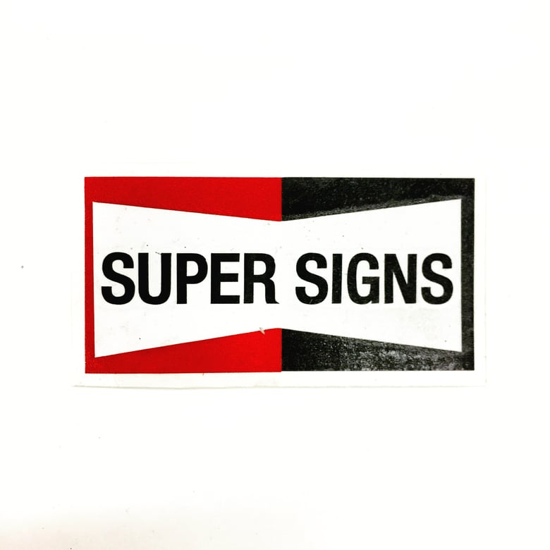 Image of Super Signs Champion