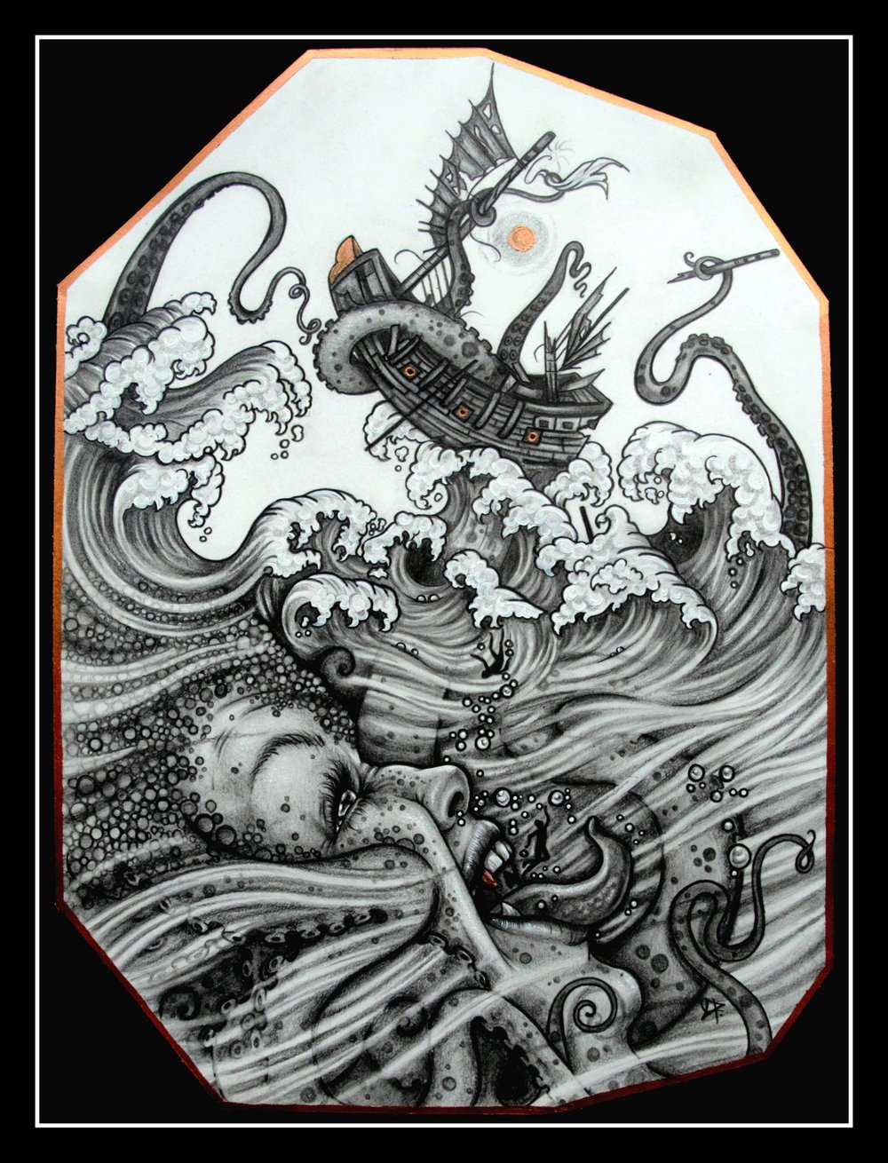 Image of The Kraken Fine Art Print