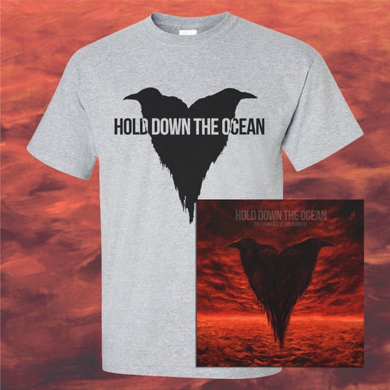 Image of Hold Down The Ocean - The Symmetry Of Odd Numbers LP / CD + Shirt Bundle