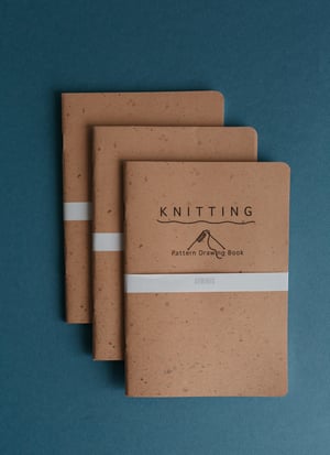 Image of Cuaderno Knitting Pattern Drawing Book de Arminho