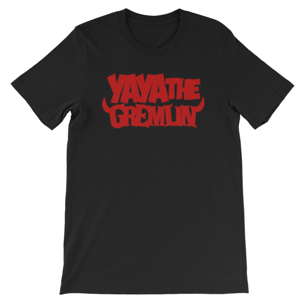 Image of YA YA THE GREMLIN - LOGO [BLACK/RED]