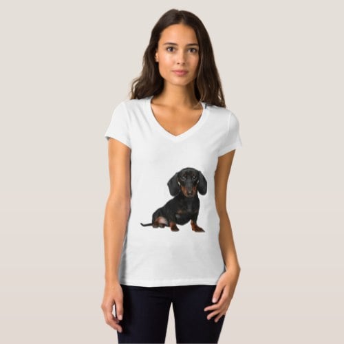 dachshund t shirt womens