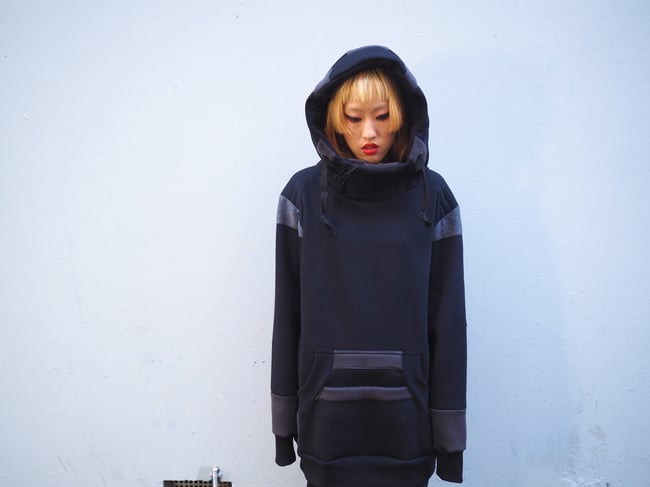 GREY_SCALE SPACE LAB HOODIE