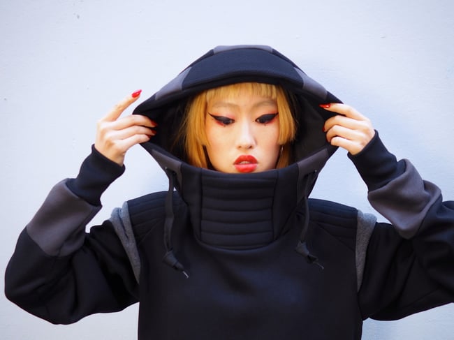 GREY_SCALE SPACE LAB HOODIE