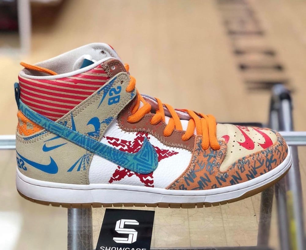 Image of NIKE DUNK SB HIGH "THOMAS CAMPBELL" SIZE 11.5