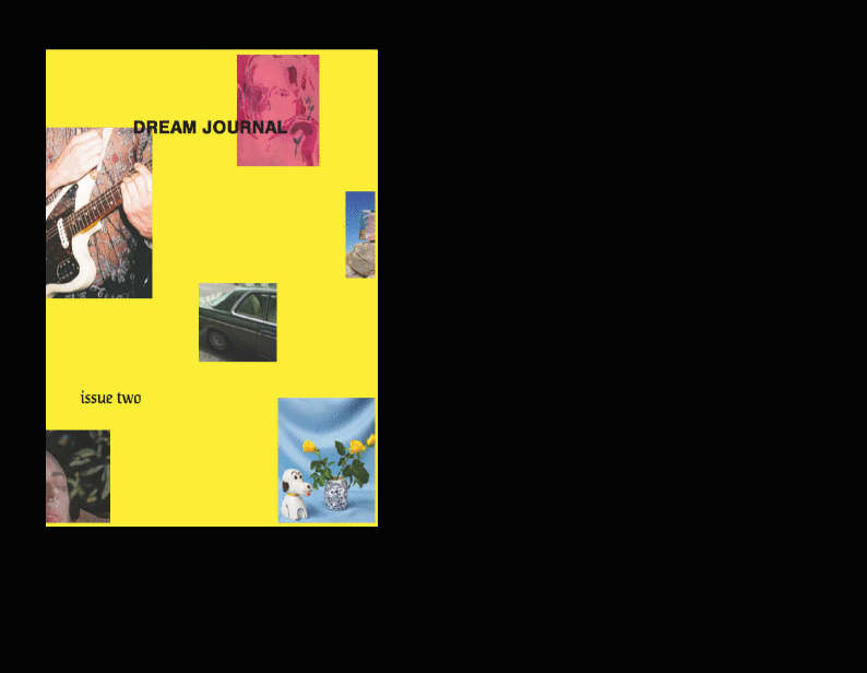 Image of Dream Journal Issue Two