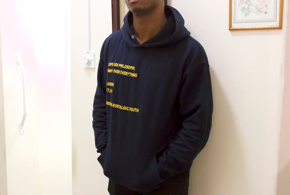 Image of Dope Boi Hoodie French Navy