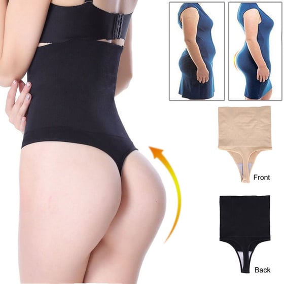 Image of Seamless Thong Waist Cincher
