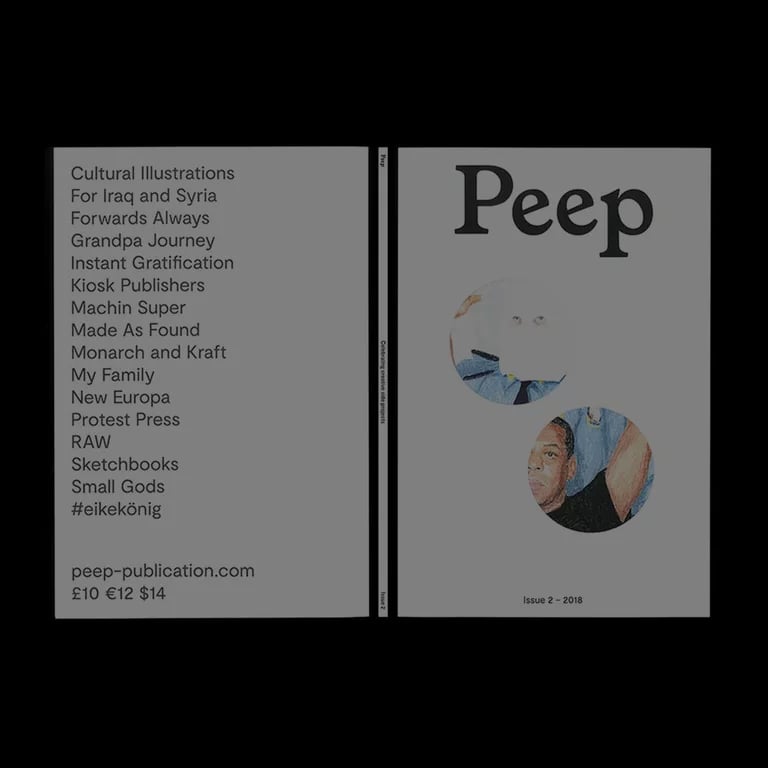 Image of Peep Issue 2 – Johanna Burai Cover