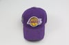 LA Lakers Purple Distressed Dad Hat