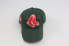 Boston Red Sox "Sox" Log Hunter Green Distressed Dad Hat