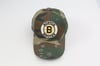 Bruins Throwback Camo Distressed Dad Hat