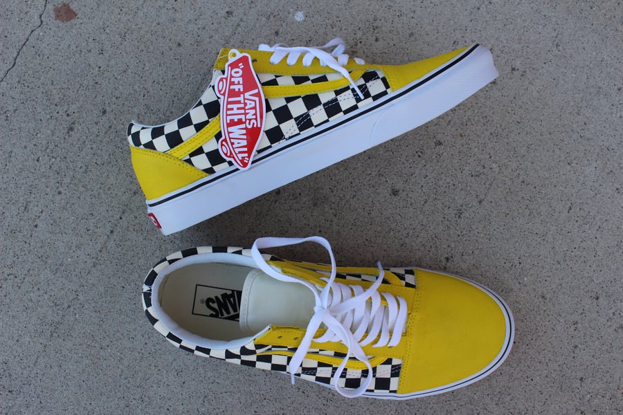 Image of Yellow Checkered Custom