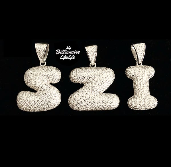 Image of Bubble Letter SILVER