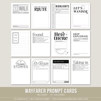 Image 1 of Wayfarer Prompt Cards (Digital)