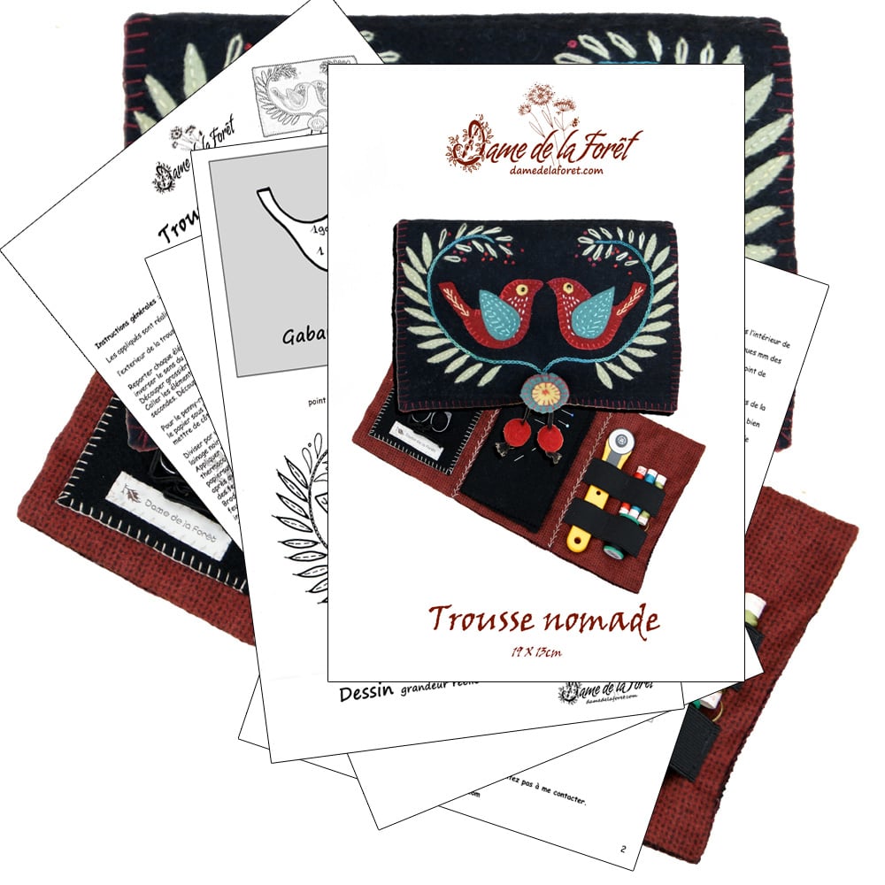 Image de TROUSSE NOMADE - FICHE - dame de la forêt