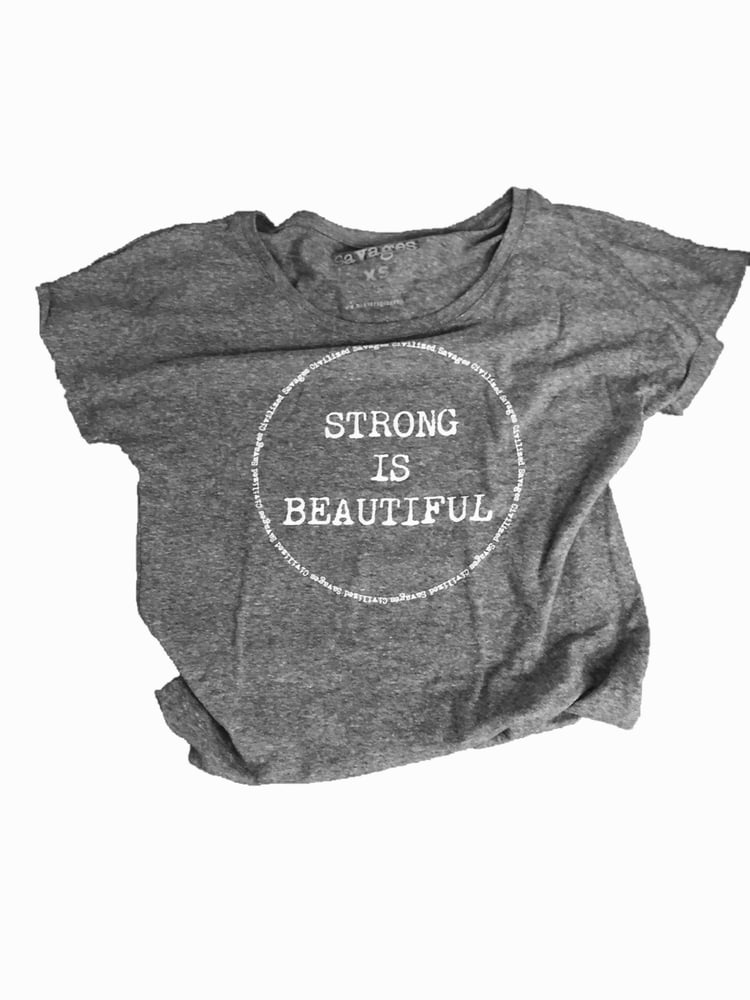 Image of Strong Is Beautiful Dolman Tee