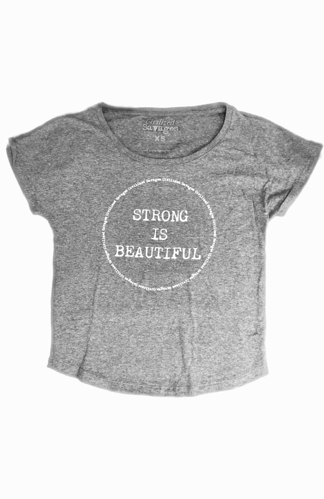 Image of Strong Is Beautiful Dolman Tee