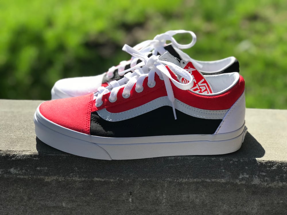 Image of Red & Black Vans (Top 3 Inspired)