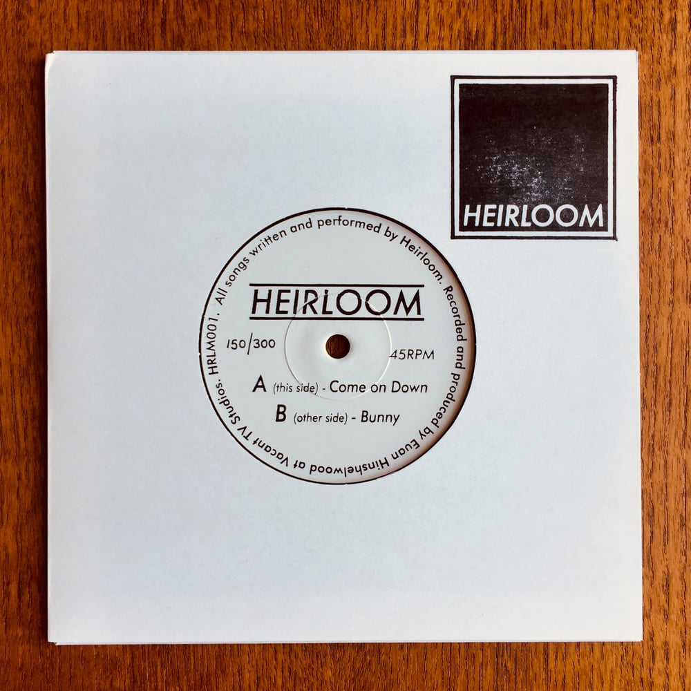 Image of Come On Down / Bunny 7â Vinyl